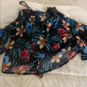 Ella Moss floral shirt